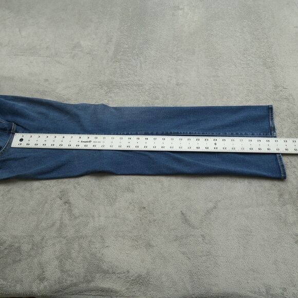 Levi's 512 Jeans Women's 16M Blue High-Rise Slimming Bootcut Denim 31" Inseam - Picture 16 of 16